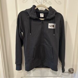 The North Face Zip Up Black Small